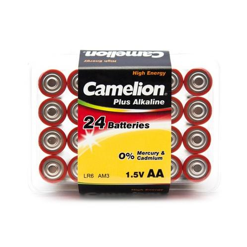 Батарейка CAMELION Plus Alkaline LR6-PB24 24 шт. в упак. 1-satelonline.kz