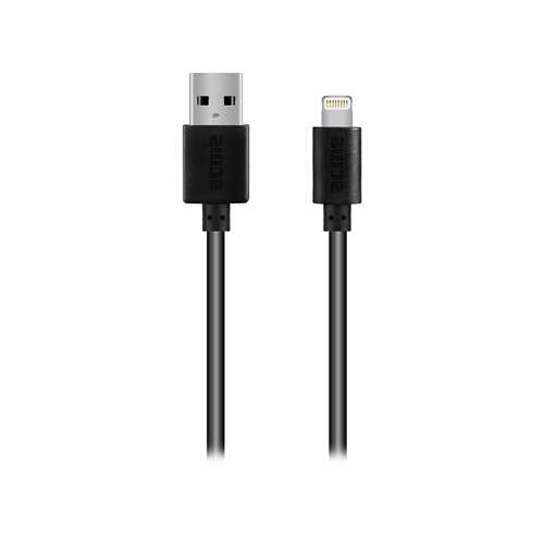 Кабель USB ACME CB1032 Lightning cable, 2m Black 2