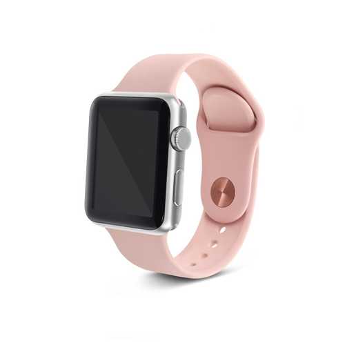 Ремешок Apple Watch 42-44mm Sport Band, светло-розовый 1-satelonline.kz