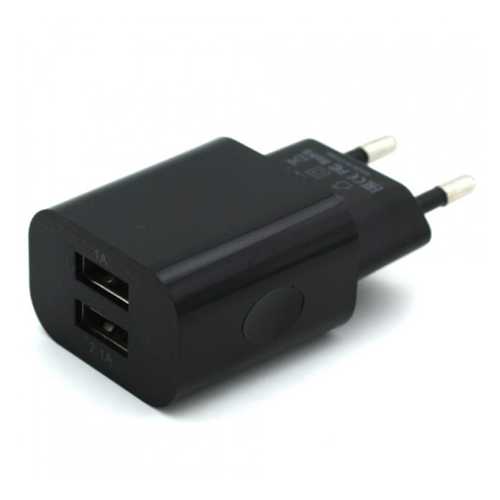 Сетевое зарядное устройство BoraSCO 2 USB 2.4A + Дата-кабель 8pin 1м (белое) 1-satelonline.kz
