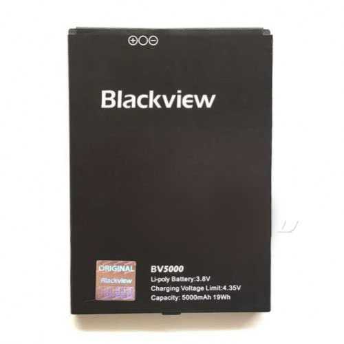 Аккумуляторная батарея Blackview BV5000 (BV5000), 5000mAh (Дубликат - качественная копия) 1-satelonline.kz