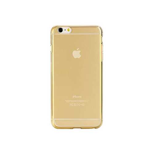 Чехол Rock Apple iPhone 6 Plus/6s Plus, TPU Slim Jacket, прозрачный золотой (Transparent Gold) 2