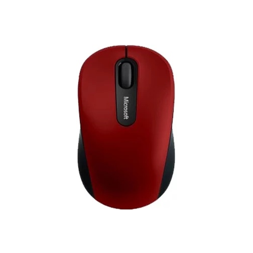Mouse Microsoft Mobile 3600 [PN7-00014], Wireless, BT, Optical Mouse, USB, red-black 2