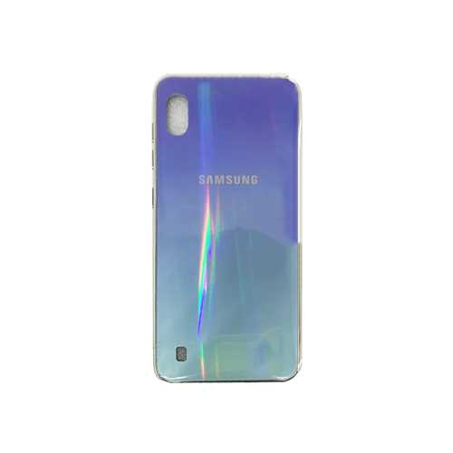 Чехол Samsung Galaxy A10 (2019) силиконовый, хамелеон голубой 1-satelonline.kz