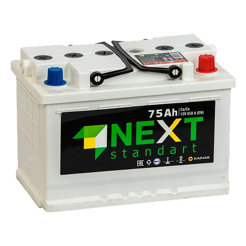 Аккумулятор Next 6СТ-75Ah АПЗ -/+ 1-satelonline.kz