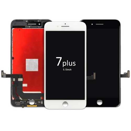 Дисплей Apple iPhone 7 Plus, в сборе с сенсором, черный (Дубликат - качественная копия) 1-satelonline.kz