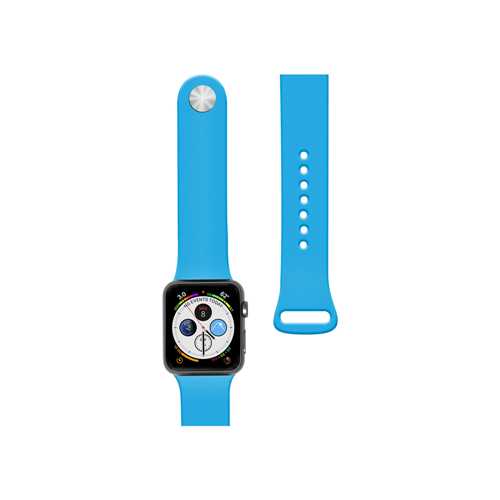 Спортивный ремешок Apple Watch 38-40 мм Sport Band голубой 3