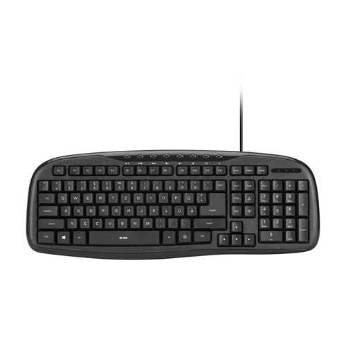 Клавиатура ACME KM10 Convenient multimedia keyboard EN/LT/RU 2