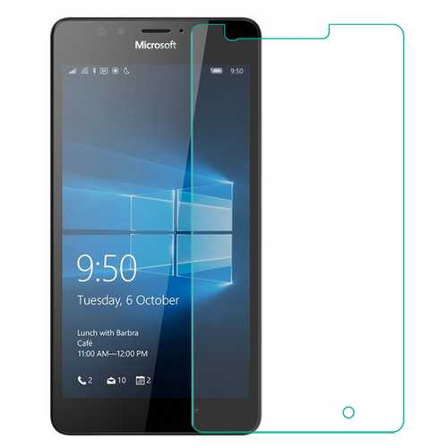 Защитное стекло для Nokia Lumia 550 LTE SS 1-satelonline.kz