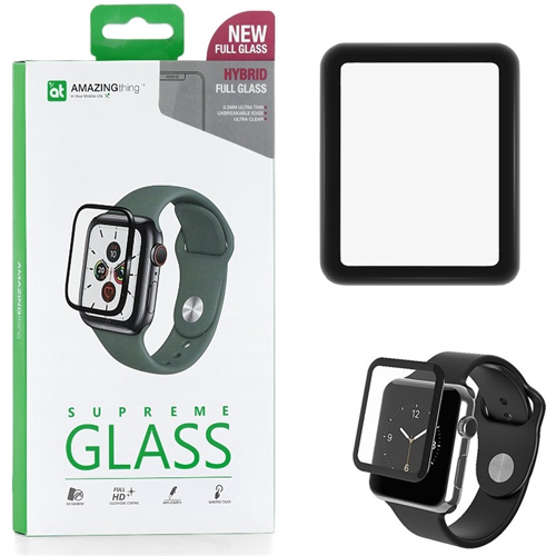 Защитное стекло для Apple Watch 41мм, глянцевое 1-satelonline.kz
