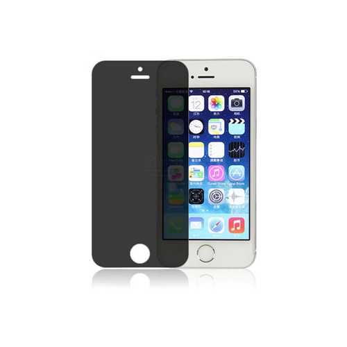 Защитное стекло 3D Анти-блик Apple iPhone 5/5S/5C/SE, черный 2