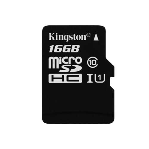 Карта памяти MicroSD 16GB Class 10 U1 Kingston SDCS/16GB 1-satelonline.kz