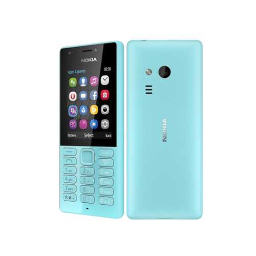 Nokia 216 Dual SIM, цвет синий (Blue) 1-satelonline.kz