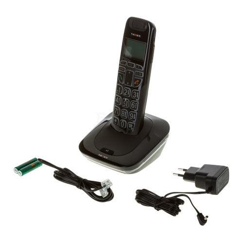 Телефон беспроводной Texet TX-D7505А черный 2