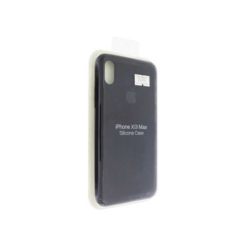 Чехол Apple iPhone XS Max Silicone Case (полный) черный 2