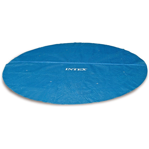 Тент солнечный для бассейнов диаметром 457 см, INTEX, 29023, PE, Синий, Сумка 1-satelonline.kz