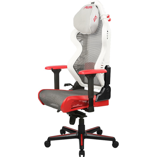 Компьютерное кресло DXRacer AIR/R1S/WRN, обивка сетка, черный, белый, красный 2