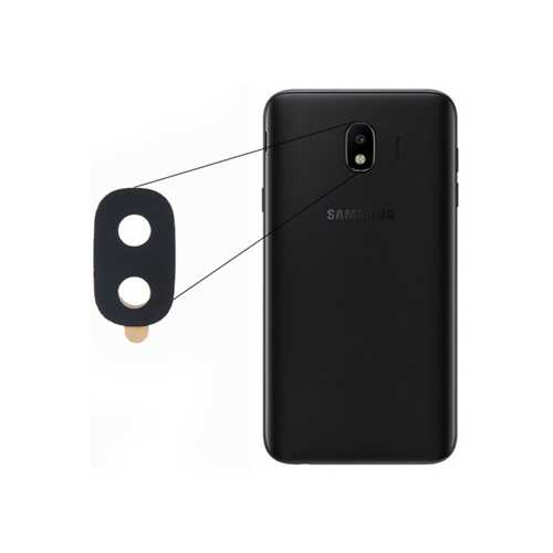 Стекло на камеру Samsung Galaxy J4 (2018) SM-J400F, черный (Black) 1-satelonline.kz