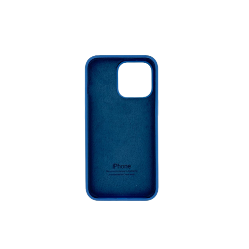 Чехол для Iphone 13 Pro, силиконовый голубой 1-satelonline.kz