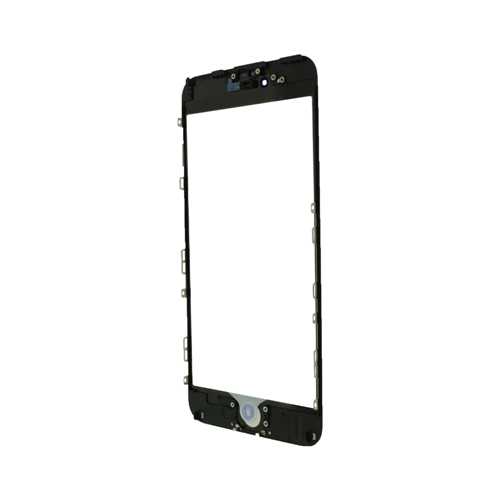 Стекло Apple iPhone 6 Plus, с рамкой и ОСА пленкой, черный (Black) (Дубликат - качественная копия) 2