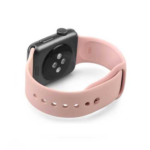 Ремешок Apple Watch 42-44mm Sport Band, светло-розовый 2