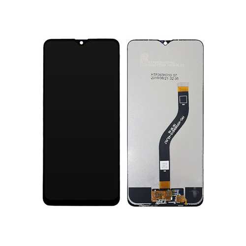 Дисплей Samsung Galaxy A20S A207, в сборе с сенсором, с рамкой, цвет Черный (Оригинал) 1-satelonline.kz