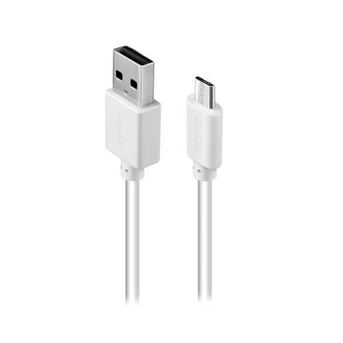 Кабель USB ACME CB1012W micro USB cable, 2m White 3