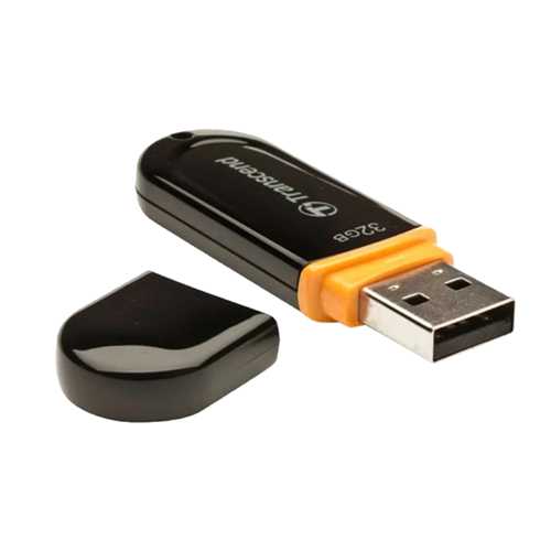 USB флеш-накопитель 32GB 2.0 Transcend TS32GJF300 черный 2