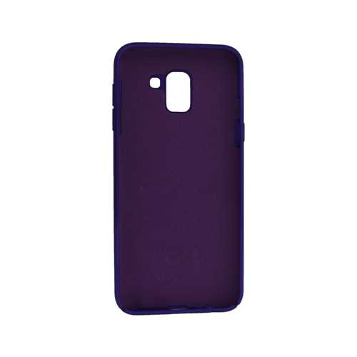 Чехол Samsung Galaxy J6 (2018), Silicone cover, фиолетовый 2