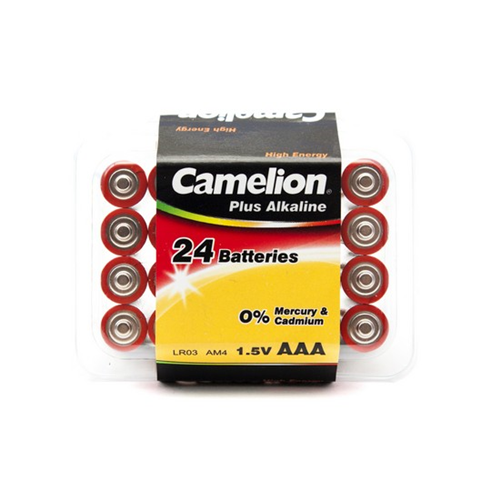Батарейка CAMELION Plus Alkaline LR03-PB24 24 шт. в упак. 1-satelonline.kz