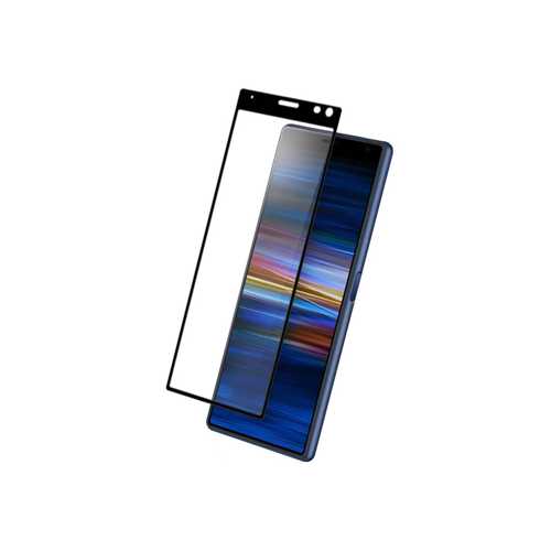 Защитное стекло 3D Sony Xperia 10 Plus, чёрный 1-satelonline.kz