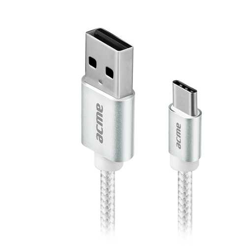 Кабель USB ACME CB2041S USB type-C cable, Grey 3