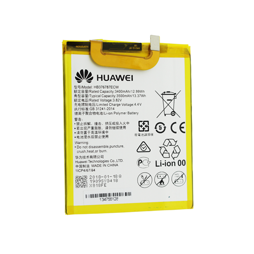 Аккумуляторная батарея Huawei Honor V8 HB376787ECW, 3500mAh (Дубликат - качественная копия) 1-satelonline.kz
