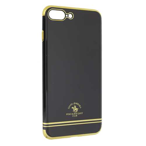 Чехол Santa Barbara Apple iPhone 7 Plus Gatsby пластиковый чёрно-золотой 1-satelonline.kz
