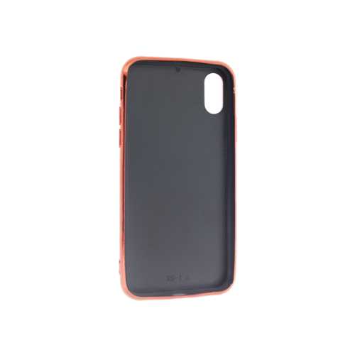 Чехол Apple iPhone X/XS, силиконовый, хамелеон красно-синий 2