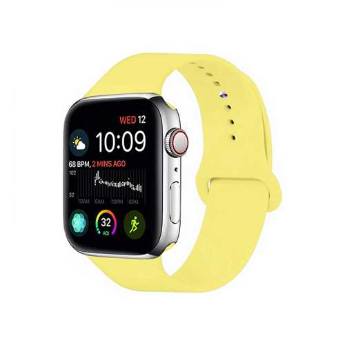 Спортивный ремешок Apple Watch 38-40 мм Sport Band желтый 1-satelonline.kz