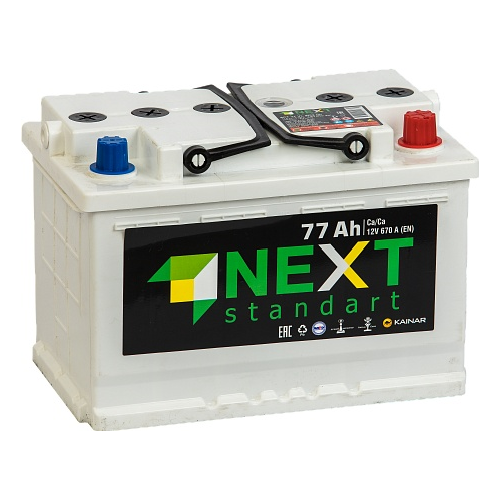 Аккумулятор Next 6СТ-77Ah АПЗ -/+ 1-satelonline.kz