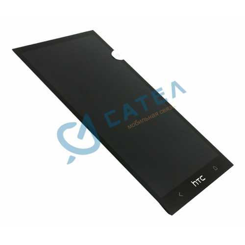 Дисплей HTC One M7, с сенсором, черный (Black) (Дубликат - качественная копия) 1-satelonline.kz