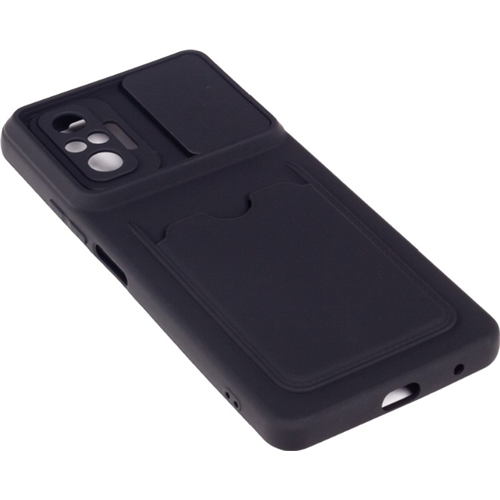 Чехол для телефона, X-Game, XG-S086, для Redmi Note 10 Pro, Чёрный, Card Holder, пол.Пакет 2