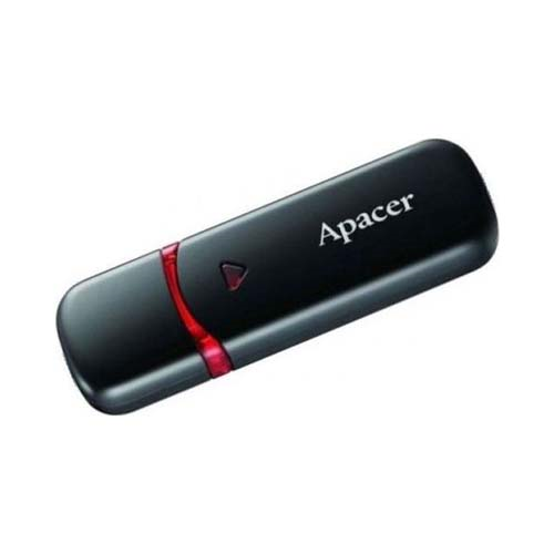 USB флеш-накопитель Apacer AH333 64GB Чёрный 2