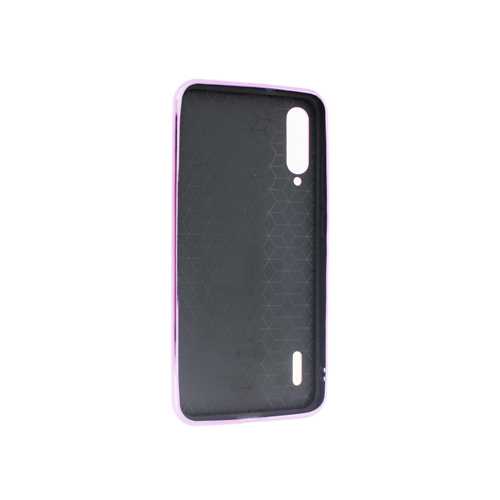 Чехол Samsung A50, силиконовый, хамелеон розовый-желтый 2