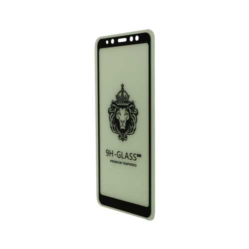 Защитное стекло 3D Samsung Galaxy A8 Plus (2018) SM-A730 чёрный 1-satelonline.kz