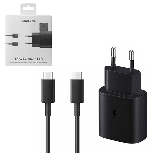 Адаптер Samsung USB-C 25W/ cable Type-C to Type-C 1-satelonline.kz