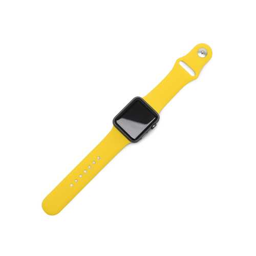 Ремешок Apple Watch 42-44mm Sport Band, желтый 2