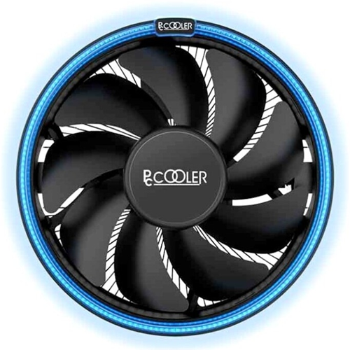 Cooler PCCooler, for S1200/115x/775/AMD, E126MB, 1000-1800rpm, 92W, blue LED 2