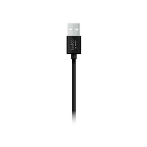 Кабель USB - micro USB, 2А, 1м, черный, BoraSCO (VSP) 2