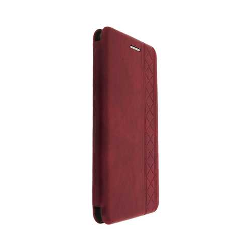 Чехол книжка Sony Xperia XA, кожзам, красный 2