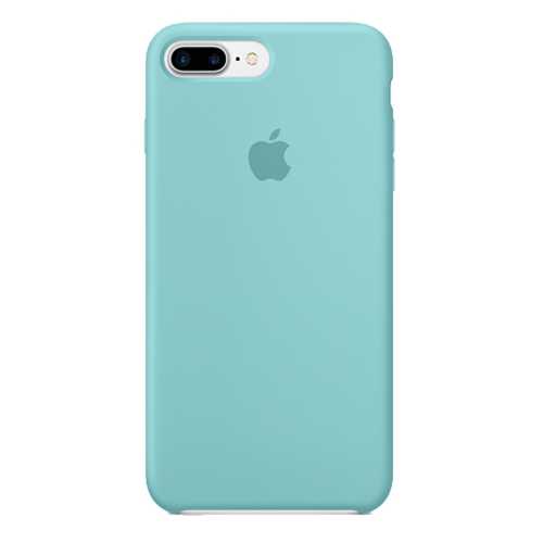 Чехол Apple iPhone 7 Plus/8 Plus Silicone Case, силиконовый, бирюзовый 1-satelonline.kz