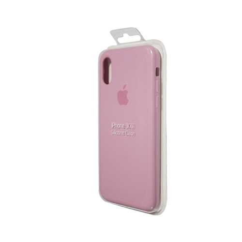 Чехол Apple iPhone X/XS Silicone Case - розовый 1-satelonline.kz