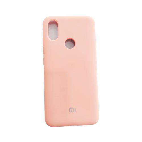 Чехол Xiaomi Mi A2, Silicone Cover, розовый 1-satelonline.kz